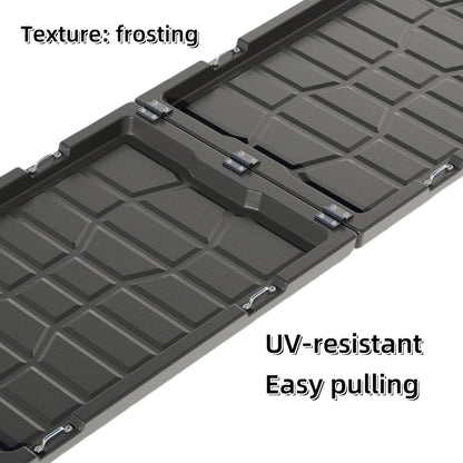 NARPES Truck Bed Cargo Tray Bedslide Sliding Truck Bed Organizer Heavy-Duty For Any Full Size Pickup Accessories UV-Resistant Slide-Out Collapsible - L 61.4" x W 47.2" x H 2" Easy Installation