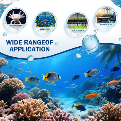 VEMOKO Aquarium Chiller 79 GAL - Water Chiller for Aquarium 1/3 HP Energy Efficient Fish Tank Water Chiller for Axolotl, Coral, Jellyfish, Freshwater & Saltwater Quiet Cold Plunge Chiller 300L