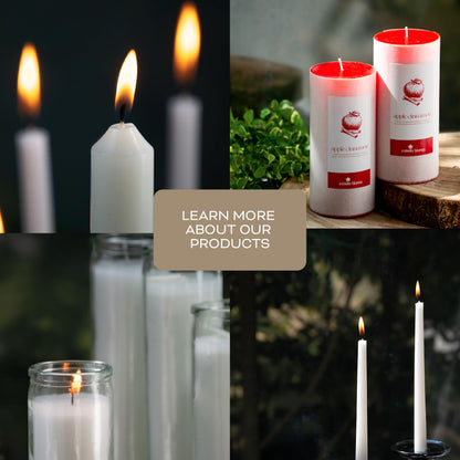Estrella Blanca Ivory Taper Candles 10-Inch Ivory Candlesticks Dripless Long Cream Tapered Candle Tall Unscented Smokeless Slow Burning Paraffin Wax Candle Sticks for Wedding Dinner Home Decor 4 Pack