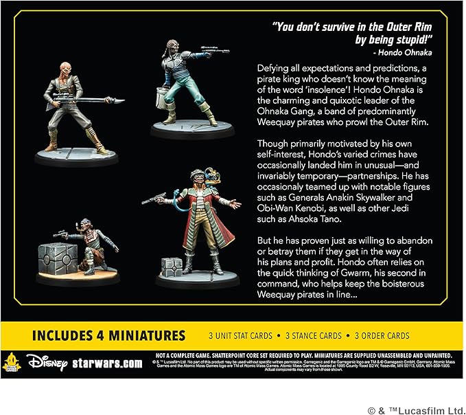 Star Wars Shatterpoint That's Good Business SQUAD PACK - Tabletop Miniatures Game Strategy Game for Kids and Adults Ages 14+ 2 Players 90 Minute Playtime Made by Atomic Mass Games