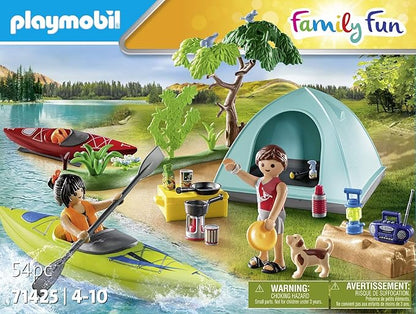 Playmobil Camping with Kayaks