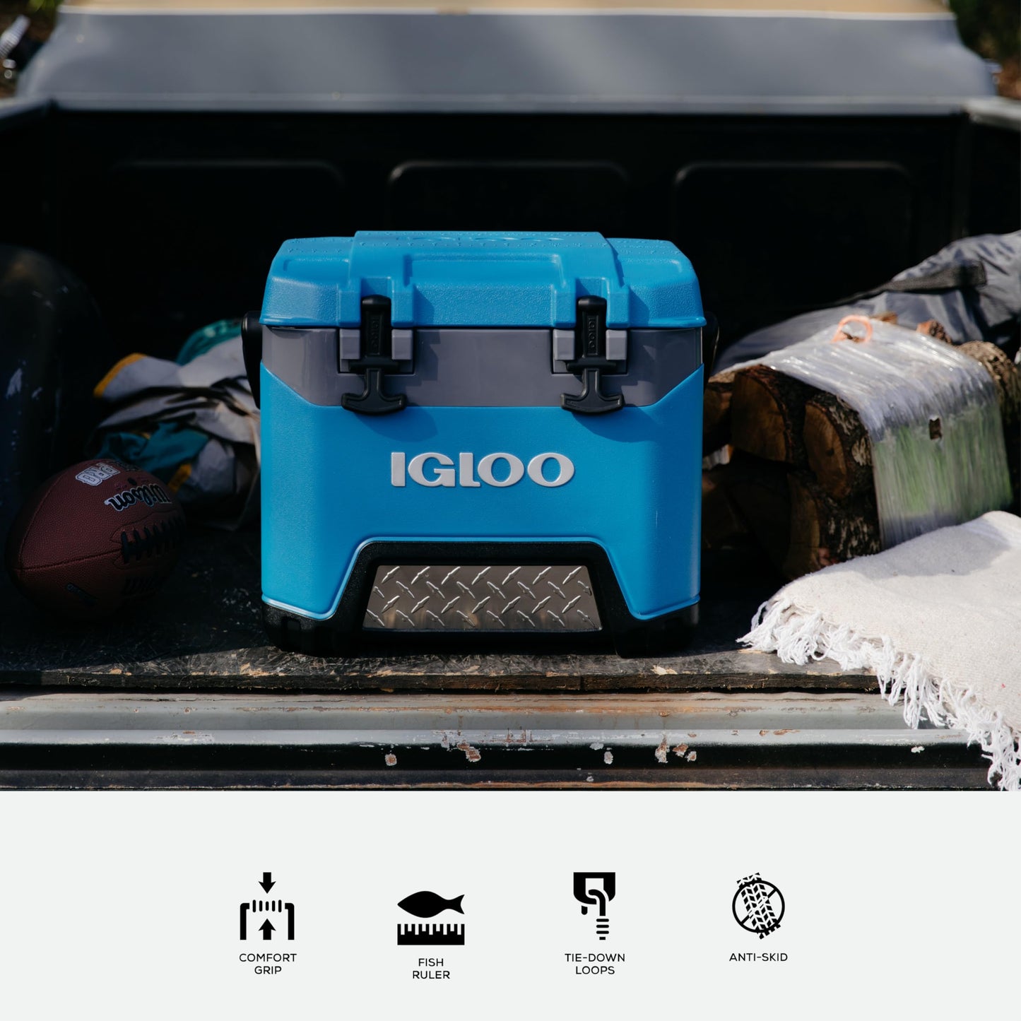 Igloo BMX 25 Quart Green and Orange