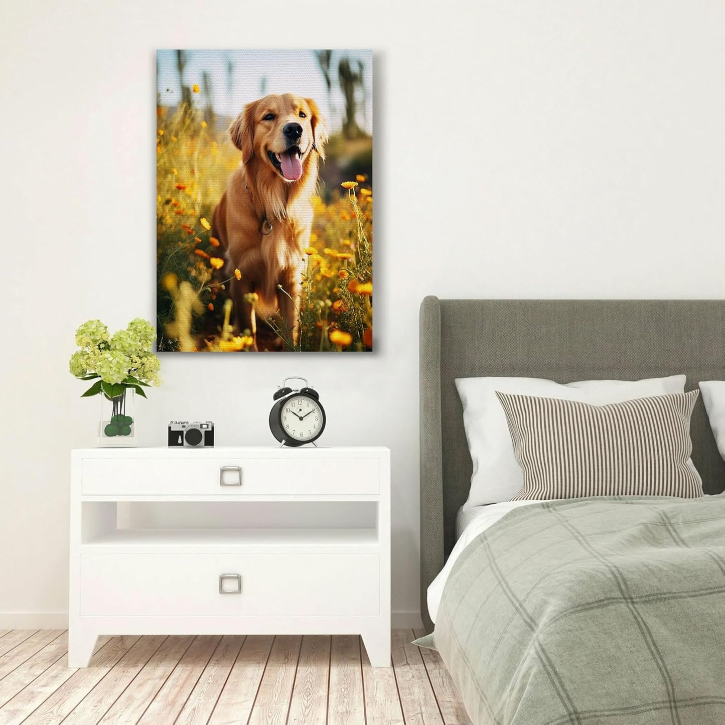Specpix Custom Canvas Prints - Personalized Wall Art for Family, Pets & Couples | 24x32" Framed