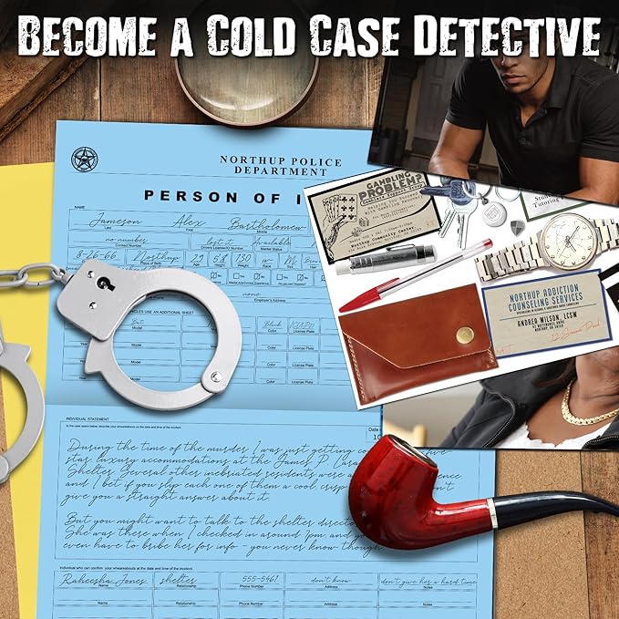 Unsolved Case Files | Cahill Max - Cold Case Murder Mystery Game - Can You Solve The Crime?