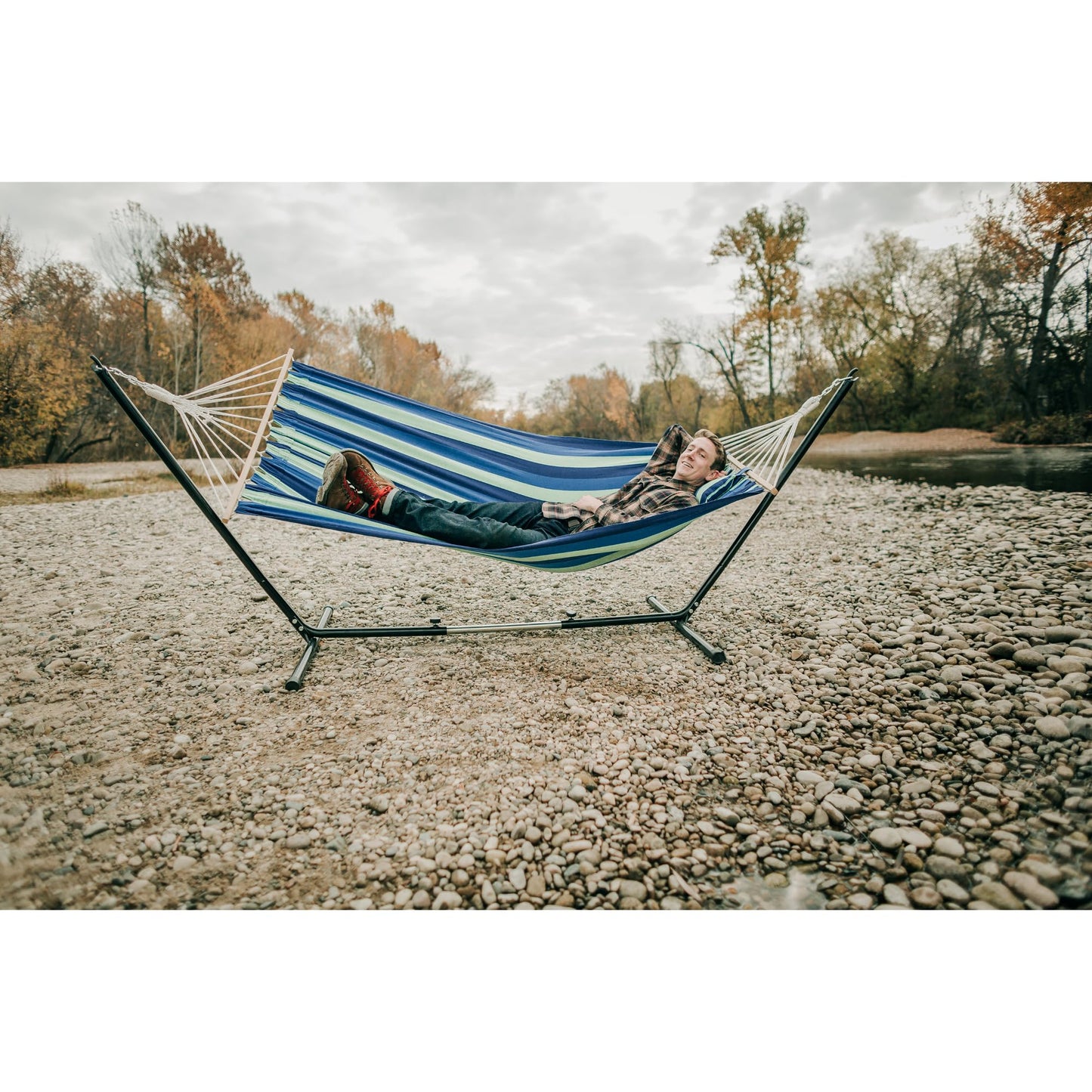 Stansport Cayman Oversized Single Hammock & Stand Combo (31190)