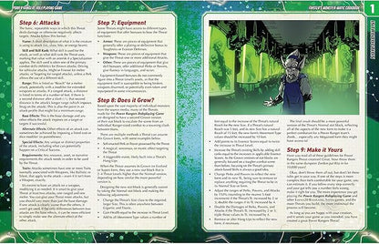 Renegade Game Studios Power Rangers RPG Finster's Monster-Matic Cookbook Sourcebook - Over 100 Threats Hardcover Ages 14+