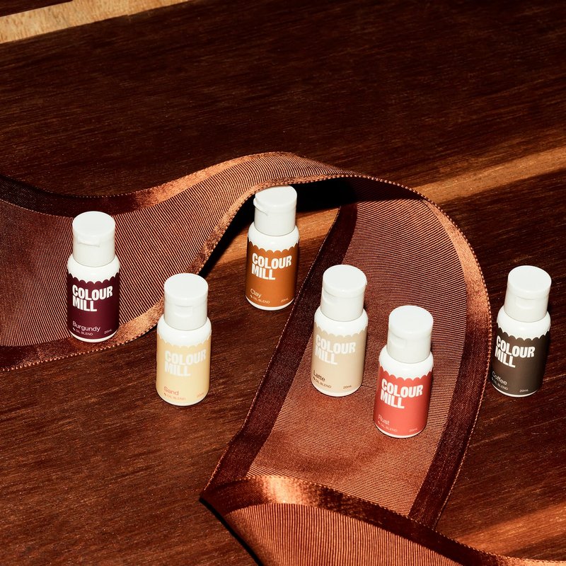 Colour Mill Oil-Based Food Coloring, 20 Milliliters (Outback Pack)