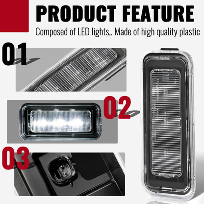 KUAFU LED Bed Lighting Kit for 2020-2023 Toyota Tacoma, Clear Lens, Plastic, Model GO-2277