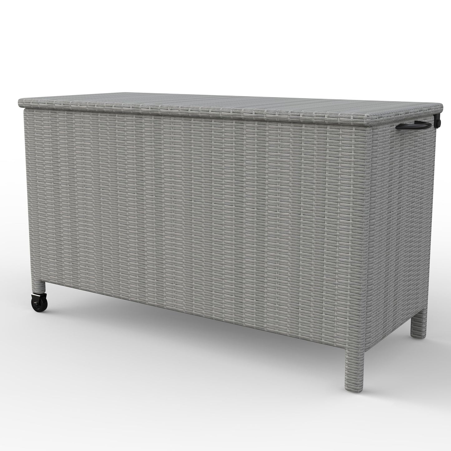 Takywep 140 Gallon Large Deck Box Waterproof,Indoor Outdoor Weather Resistant Storage Container,Polyester Cloth Lined with Soft Close Hinges for Patio Furniture Cushions, Garden Tools