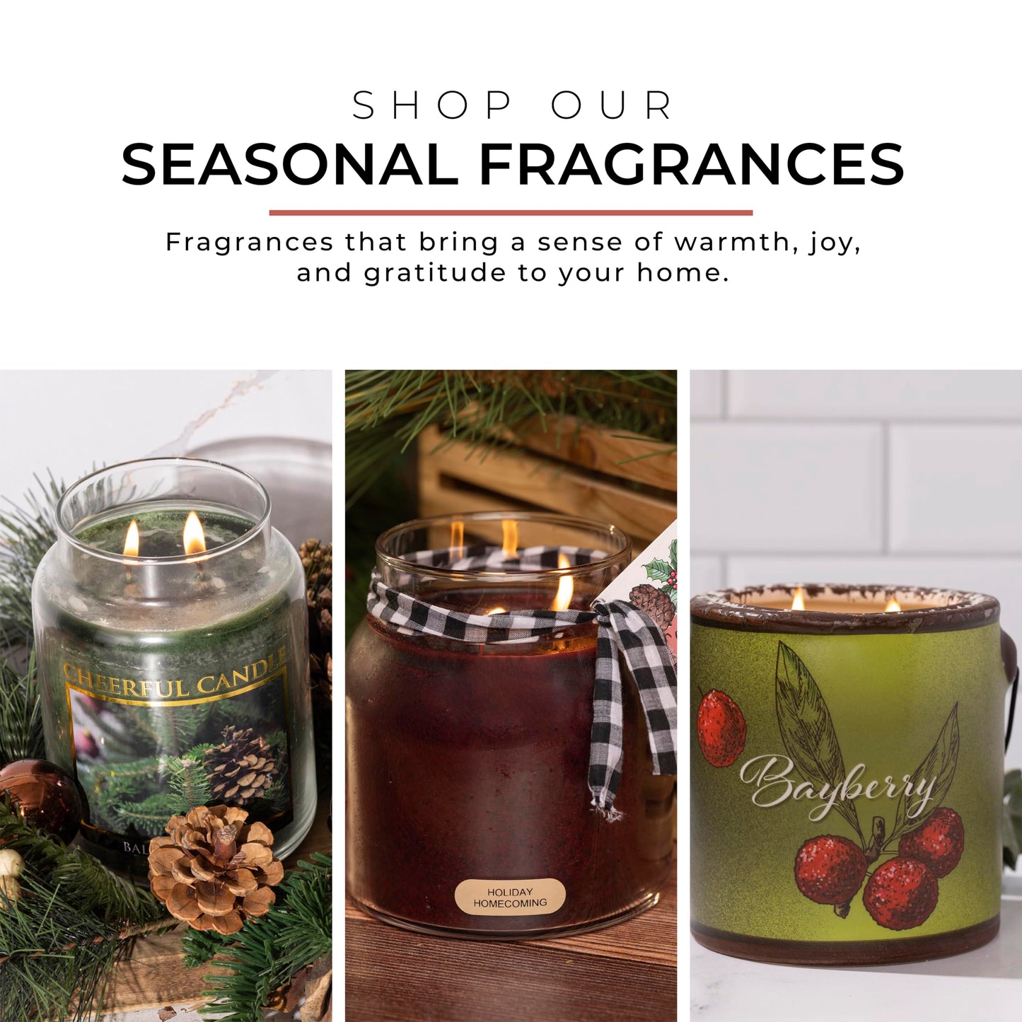 A Cheerful Giver - Bayberry - 34oz Papa Scented Candle Jar with Lid - Keepers of the Light - 155 Hours of Burn Time, Gift for Women, Green