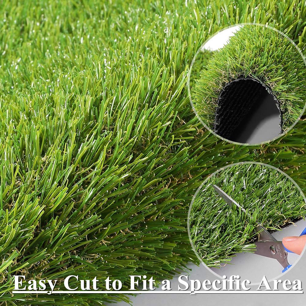 ALTRUISTIC 7FTX13FT Realistic Pet Artificial Grass for Dogs Indooor Outdoor Decor, 1.38 Inch 70 oz Extra-Heavy & Thick Garden Lawn Landscape Synthetic Grass Turf, Fake GrassTurf Mat Rug
