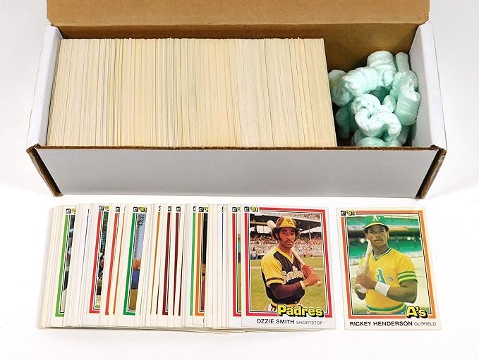 1981 Donruss Baseball Complete Set (605) Rickey Henderson Rose Ryan Smith