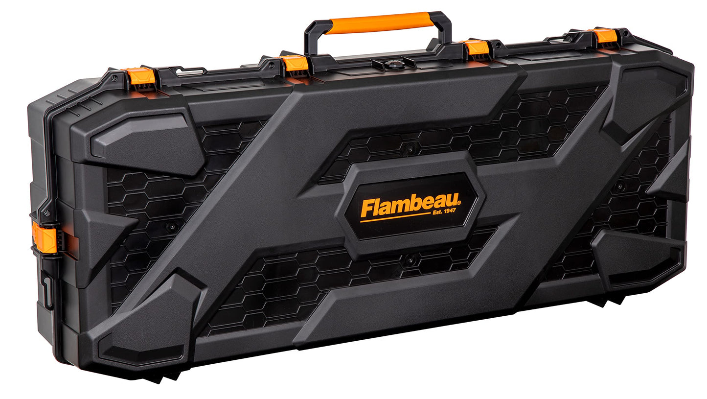 Flambeau Outdoors Formula Bow Case 30060X - Features A.B.S. Foamless Bow Security System, Free-Floats Critical Precision Components, Fits 43" Overall Length Bows, Black