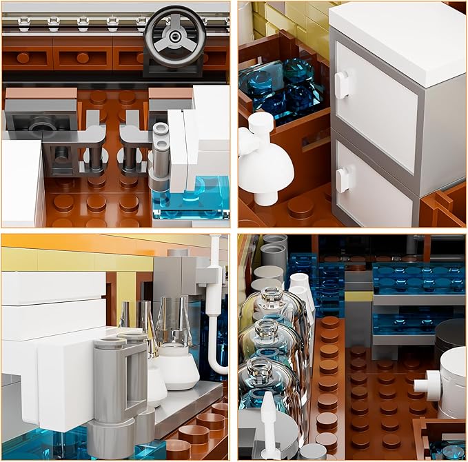Breaking RV Adventure Building Set AFOL Upgraded Classic Scene Compatible with Lego for Adults for Adults and Avid Fans