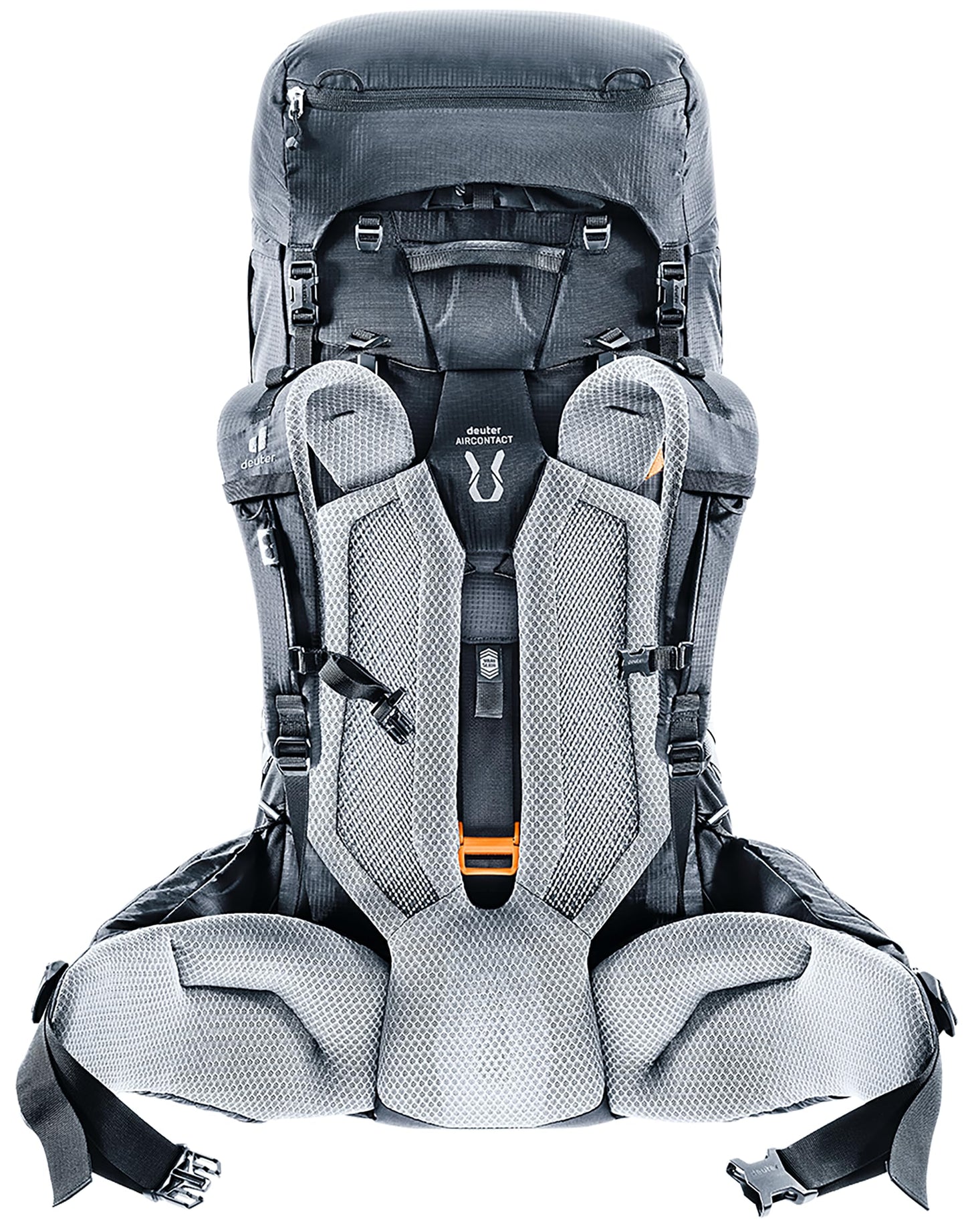 Deuter Aircontact Pro 75+10L Hiking Backpack, 75+10 Liters - Black