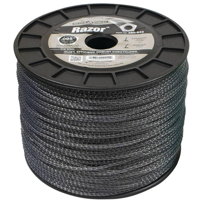 Stens Silver Streak Razor Trimmer Line - .095" Thickness | 5 lb. Spool for Efficient Trimming
