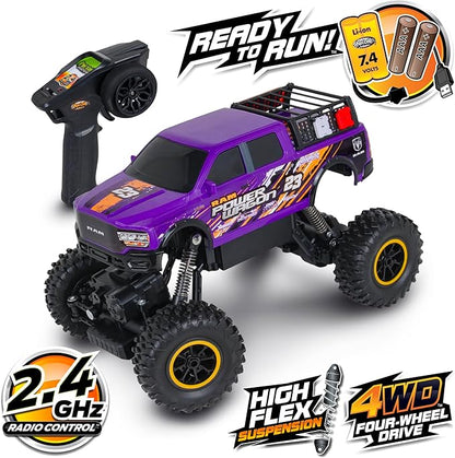 NKOK Ready to Run Mean Machines R/C Rock Crawler Ram 2500 Power Wagon