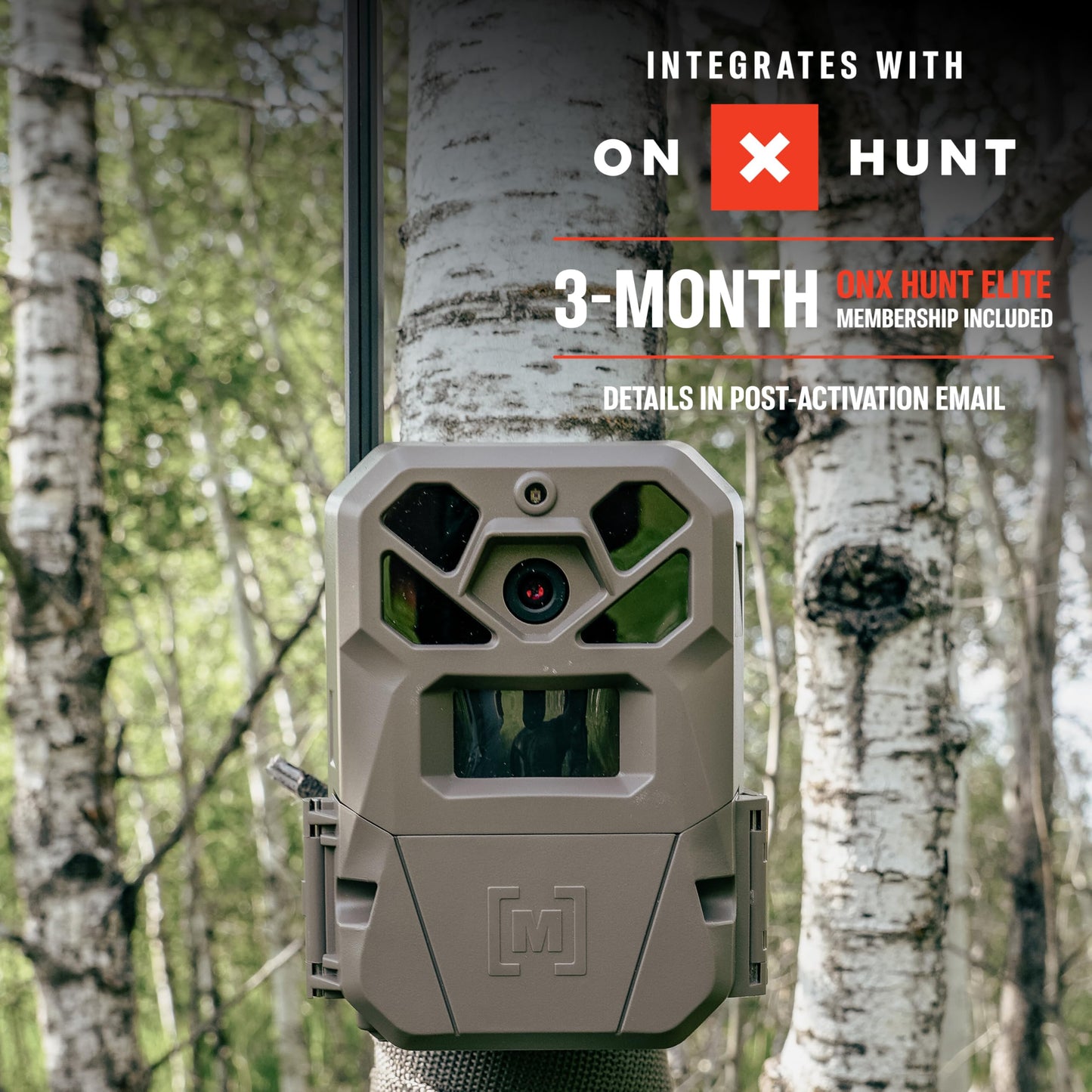 Moultrie Edge 2 Pro Cellular Trail Camera - Auto Connect Nationwide 4G LTE - On Demand 40MP Photo - 1440P Video with HD Audio - Ai False Trigger Elimination - 100 Ft Detection Range - No-Glow Flash