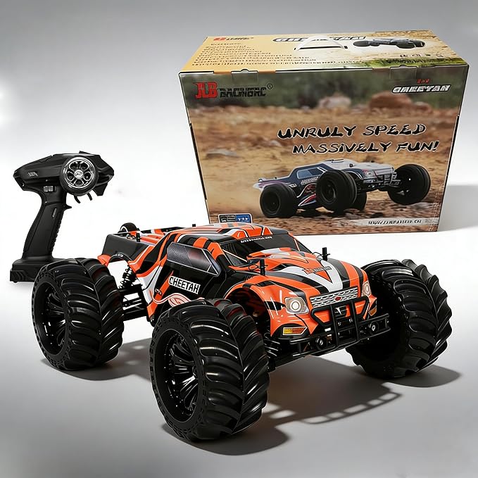 JLBRACINGRC 1:10 Scale Remote Control Car80+KM/H High Speed RTR RC Truck2.4GHZ Radio Controlled Electric Cars4WD 4x4 Off Road Monster TruckIPX7 Waterproof Brushless RC Car for Adults