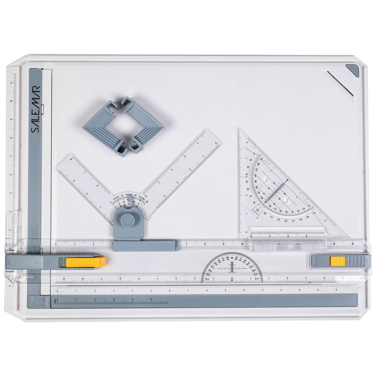 SALEMAR Inch Scale A3 Drafting Table Drawing Board Graphic Architectural Sketch Tool Set