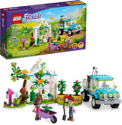 LEGO Friends Tree-Planting Vehicle 41707 Building Toy Set for Kids Girls and Boys Ages 6+ (336 Pieces)