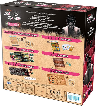 Mixlore | Squid Game | Board Game | Ages 16+ | 3-6 Players | 45 Minutes Playing Time