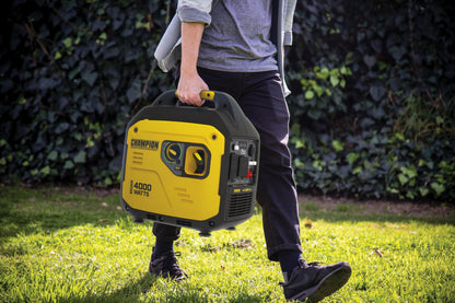 Champion Power Equipment 4000-Watt RV Ready Portable Inverter Generator with Quiet Technology and Free 3-Year Warranty