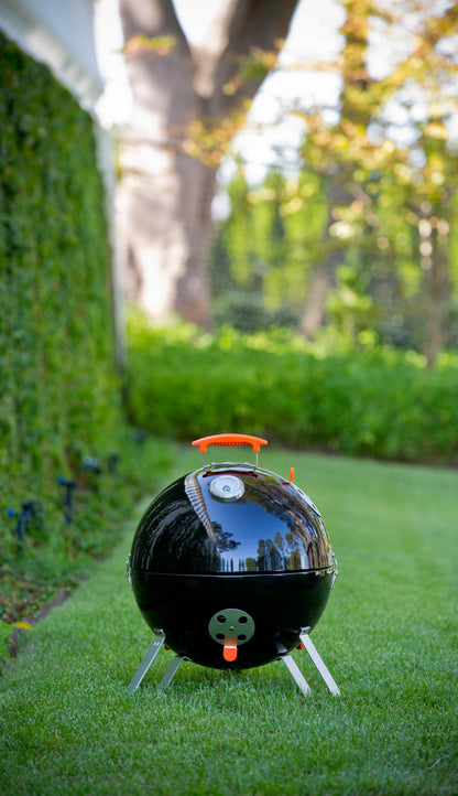 ProQ BBQ Smoker (Frontier V4) - 4in1 Charcoal Meat Smoker BBQ - Outdoor Smokers and Grills - BBQ with Smoker