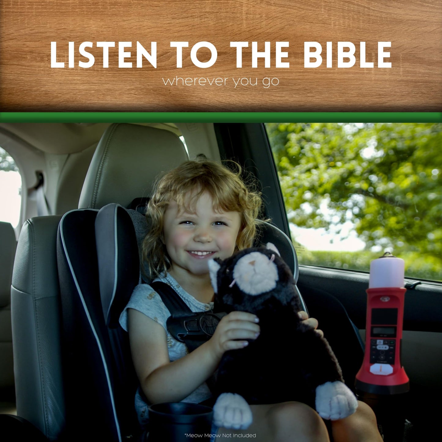 Action and Adventure Dramatized Audio Bible Story and Devotion Player for Kids, Including The Towers of Light Series Audiobooks by Allen Brokken on MegaVoice Solar+ for Kids (TOL - LifeLight)