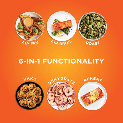 Ninja DZ201 Foodi 8 Quart 6-in-1 DualZone 2-Basket Air Fryer with 2 Independent Frying Baskets, Match Cook & Smart Finish to Roast, Broil, Dehydrate & More for Quick, Easy Meals, Grey
