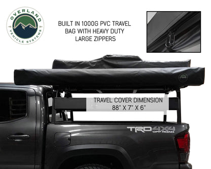 OVS Nomadic 180 Awning - Dark Gray with Black Travel Cover - Universal