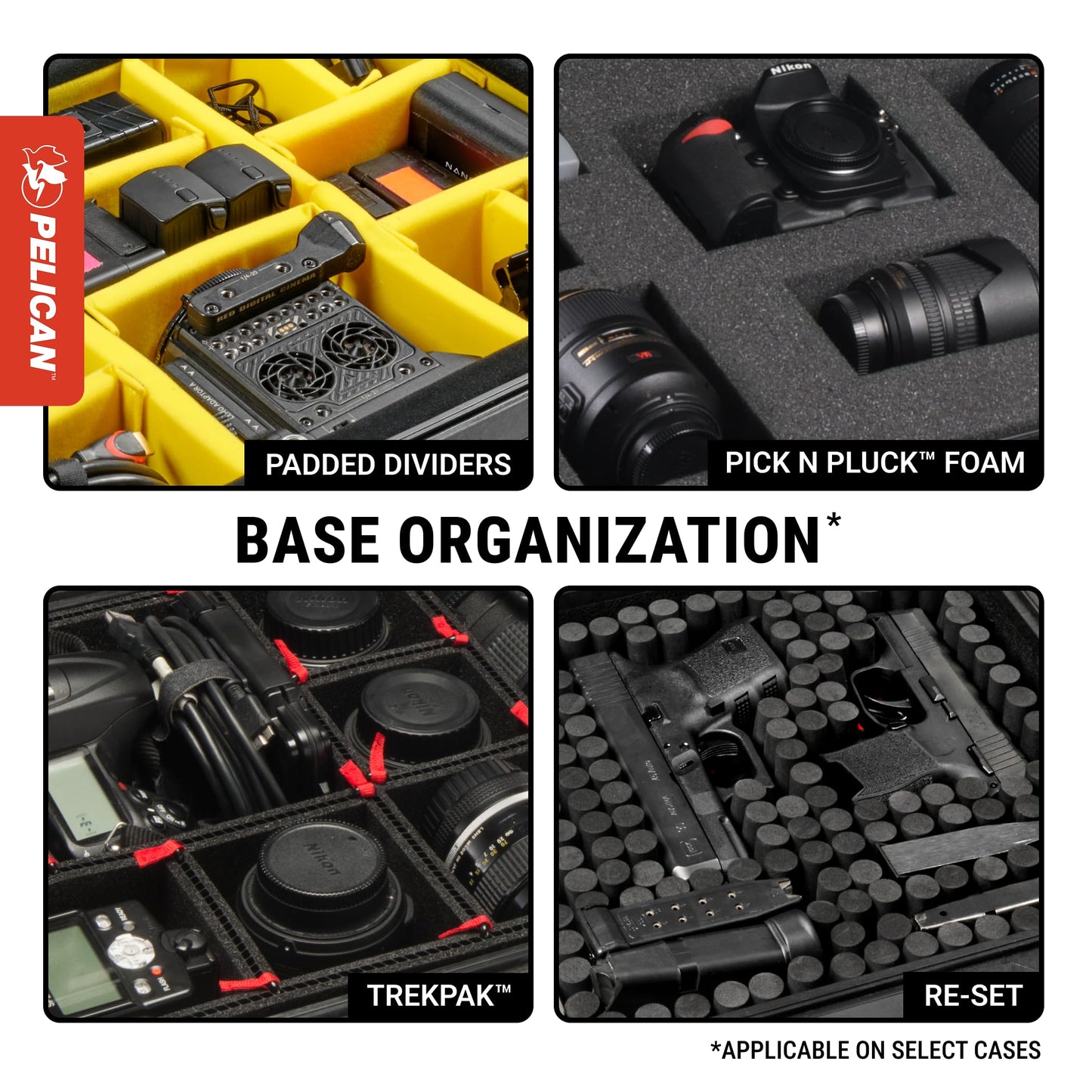 Pelican 1650 Case With Foam (Black)
