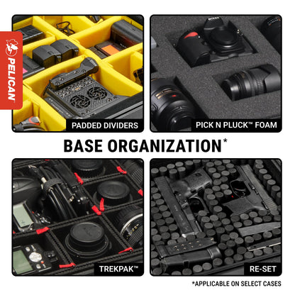 Pelican 1650 Case With Foam (Black)