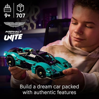 LEGO Technic Aston Martin Valkyrie Toy Car - Kids Model Kit Toy for Boys and Girls Ages 9+ - Vehicle Building Set for Pretend Play &amp STEM Learning - Sports Car Gift Idea for Birthdays - 42208