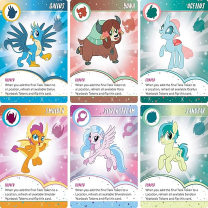 Renegade Game Studios My Little Pony Deck-Building Game Expansion: Scholarly Shenanigans with 85 New Cards Cooperative Gameplay Ages 14+ one to Four Players