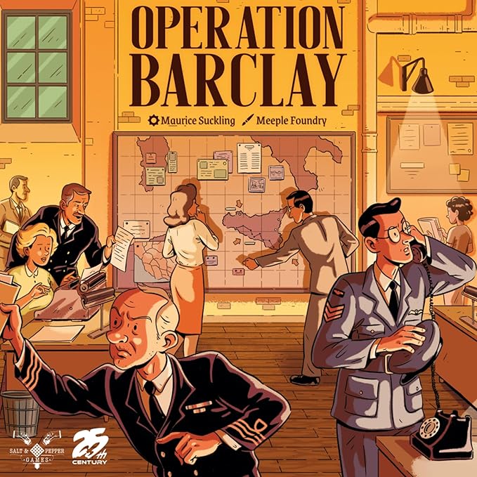 25th Century Games Operation Barclay 2 Players | 25-40 Minute Playing Time
