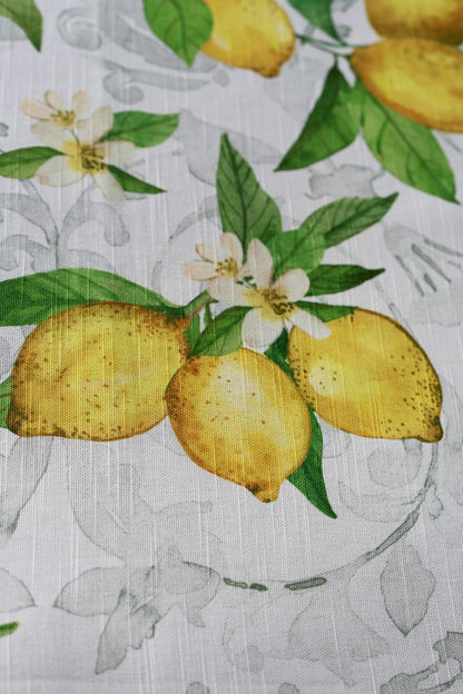 Maison d' Hermine Table Cloth Rectangle Table 100% Cotton 60 x 90 Inches Tablecloth Reusable Decorative for Dining Kitchen Room Farmhouse Home Gifts for Mothers Day Spring Summer - Cedrat