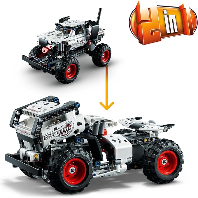LEGO Technic Monster Jam(TM) Monster Mat (TM) Dalmatian 42150 Toy Blocks Present Vehicles For Boys 7 Years and Up