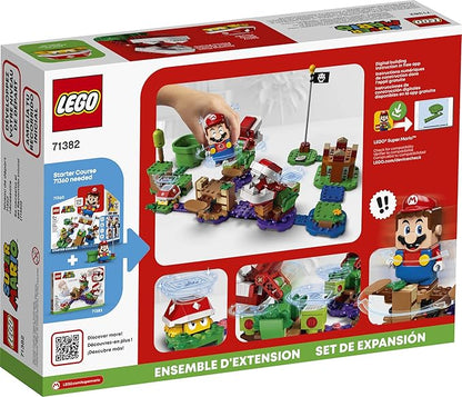 LEGO Super Mario Piranha Plant Puzzling Challenge Expansion Set 71382 Building Kit Unique Toy for Creative Kids New 2021 (267 Pieces)