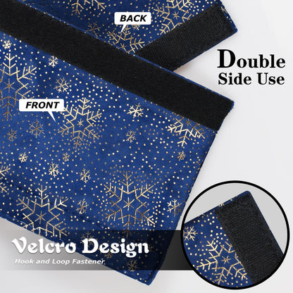 3PCS Refrigerator Door Handle Covers Kitchen Decor Keep Appliance Clean Anti-Static Stains for Fridge Dishwashers Velvet (Pink)