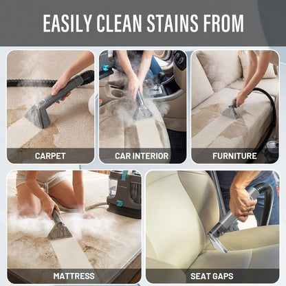 Starrybot Portable Carpet Cleaner Machine with Steam and Heating Techology