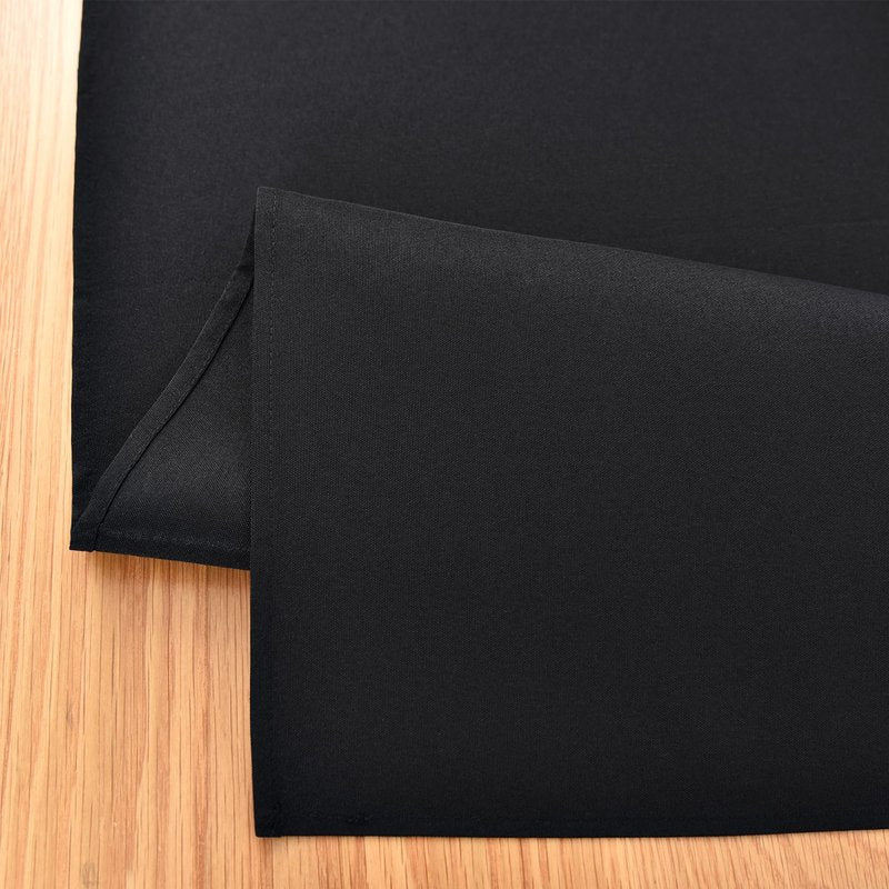 Farmhouse Black Table Runner Dining Table Runners 48 Inches Long Coffee Table Runner for Dresser Living Room Bedroom Holiday Party Banquet 12X48 Inch