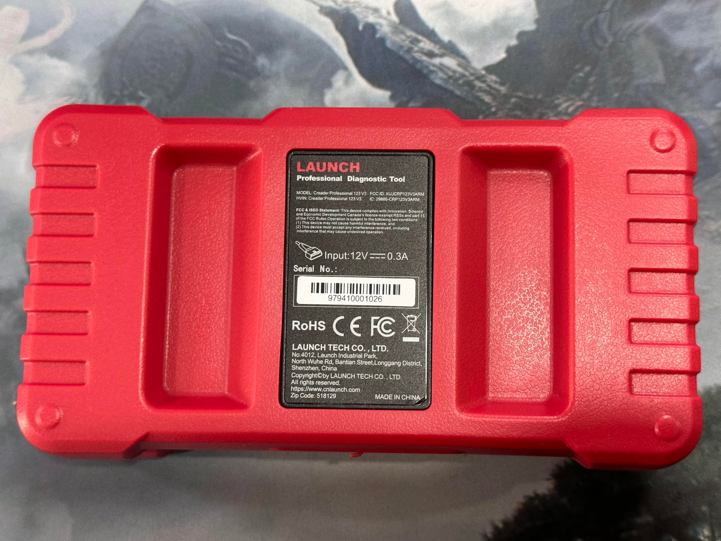 LAUNCH CRP123 V2.0 OBD2 Scanner-2026 New Model Engine/ABS/SRS/Transmission Diagnostic Scan Tool SRS Airbag Code Reader,3 Reset Oil Service/Throttle Relearn/SAS Reset,Lifetime Free Update