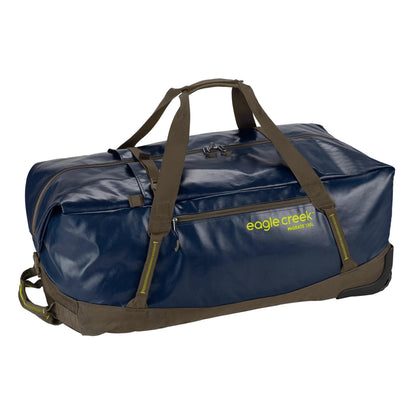 Eagle Creek Migrate 130L Wheeled Duffel Bag – Durable, Weather-Resistant Travel Duffel with Smooth Wheels - Multiple Carry Options for Easy Transport - Rush Blue