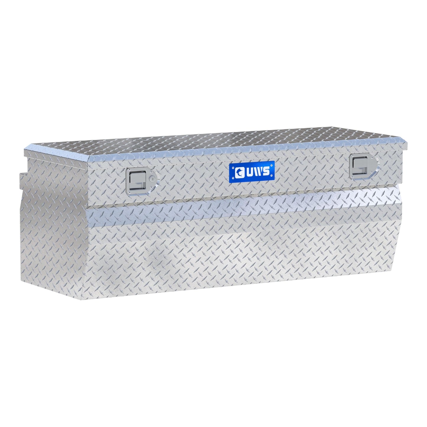 UWS EC20271 48-Inch Heavy-Wall Aluminum Wedge Truck Storage Box, RigidCore Lid