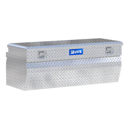 UWS EC20271 48-Inch Heavy-Wall Aluminum Wedge Truck Storage Box, RigidCore Lid