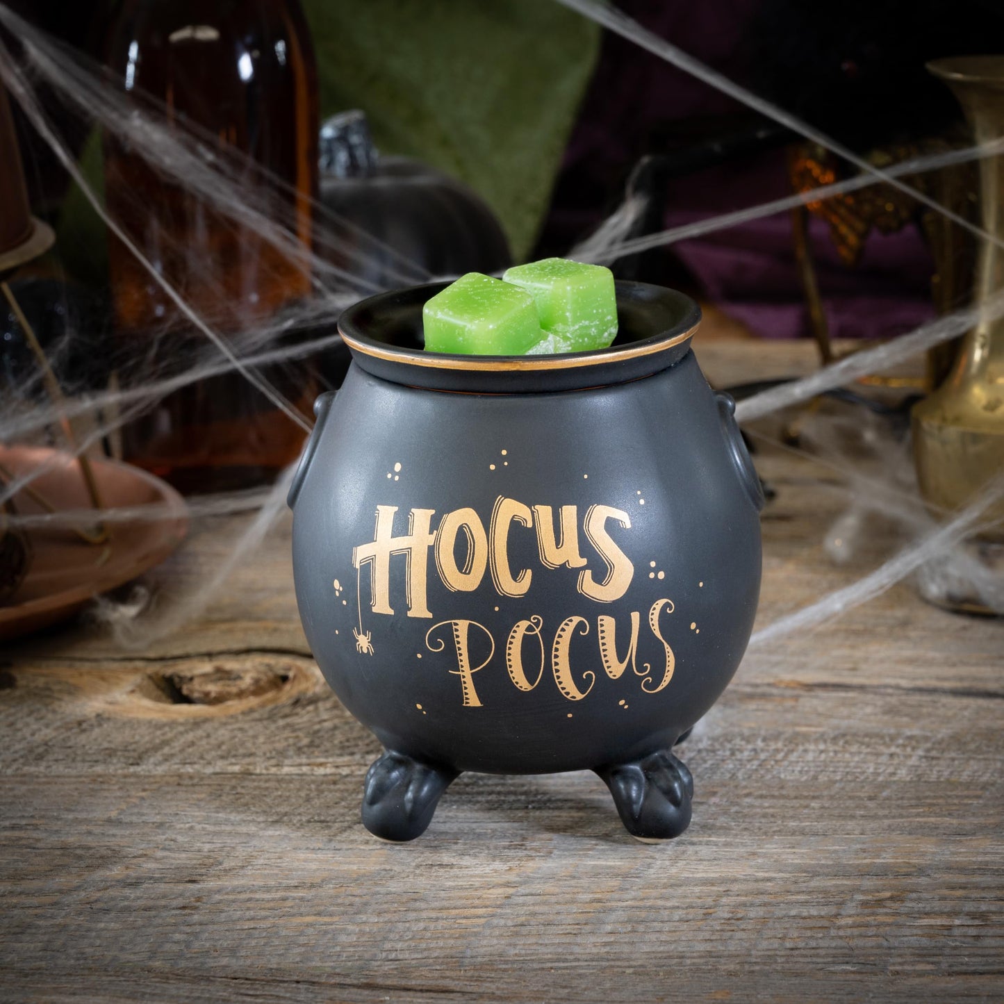 Scentsationals Wax Melt Warmer, Wax Warmer for Scented Wax Melts - Halloween Collection Hocus Pocus - Candle Wax Melter for Fragrance Cubes and Tarts
