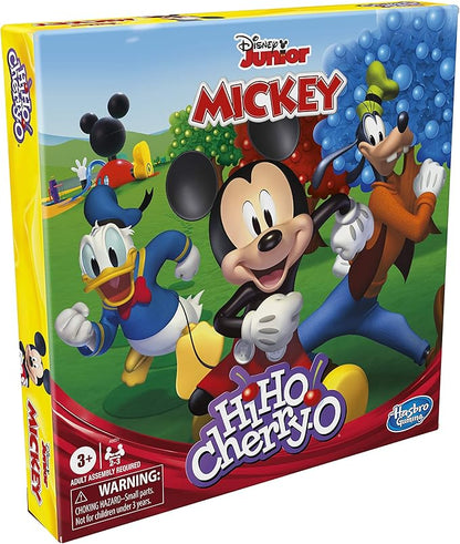 Hasbro Gaming Hi Ho Cherry-O Game Disney Mickey Mouse Clubhouse Edition (Amazon Exclusive)