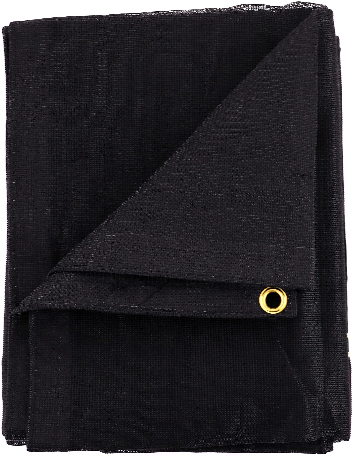 Kotap 12-ft x 24-ft Heavy-Duty 6.5 Oz Black Mesh Shade/Truck Tarp, Item: MESH-1224