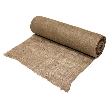 Dewitt Natural Burlap Roll 5.5 oz, 4 x 250 Feet – Medium-Weave Jute Fabric for Soil Covering, Plant Protection, Tree Wraps, Erosion Control, Wind Screens, and Crafts